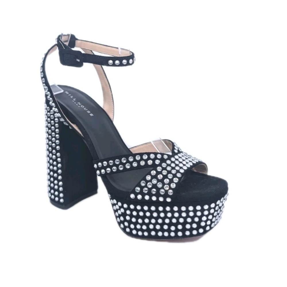 Hill House Home The Party Platform Heels Eu 38 Women Ultra High Shoes Rhinestone
